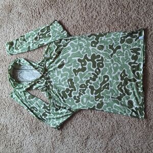 Smartwool Merino 150 Hooded Shirt lightweight camo size large